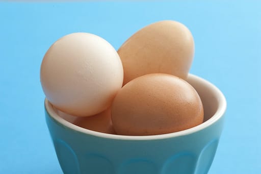 huevos: proteína + colágeno 
